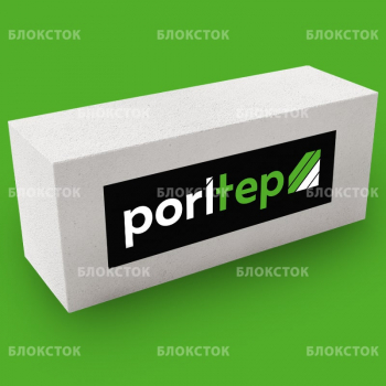 Пеноблоки стеновые Poritep Коломна 625х250х500, D600